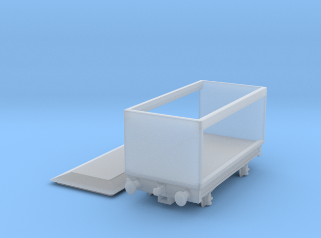 Aquarium Tank Wagon in Tan Fine Detail Plastic: 1:76 - OO