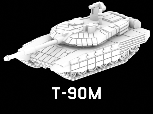 T-90M in White Natural Versatile Plastic: 1:220 - Z
