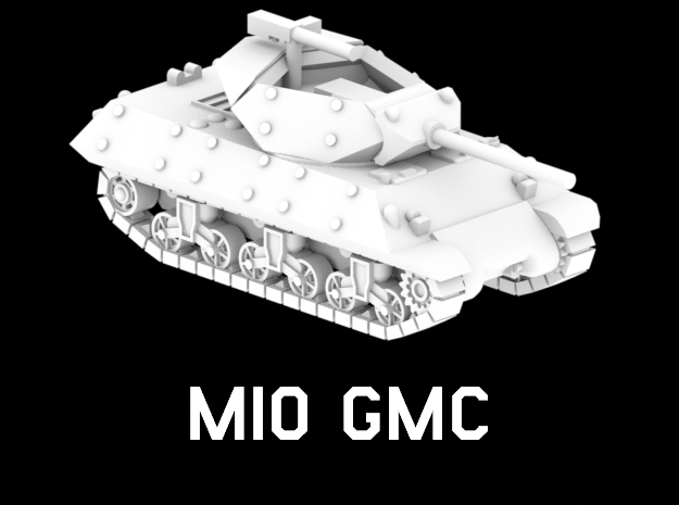 M10 GMC in White Natural Versatile Plastic: 1:220 - Z