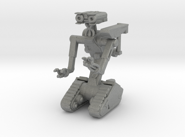 Johnny 5 robot 3 inch figure model for scifi games in Gray PA12