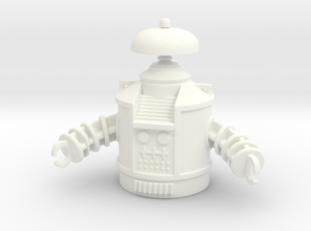 Lost in Space - Switch N Go - Robot Torso in White Processed Versatile Plastic