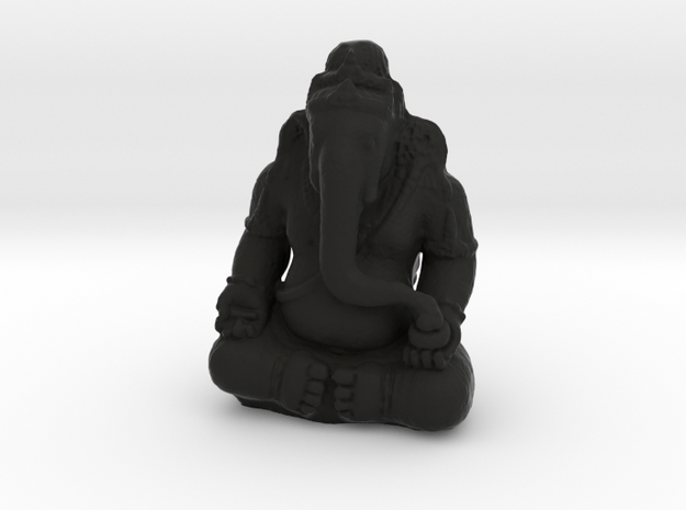 Ganesha at The Art Institute of, Illinois in Black Natural Versatile Plastic
