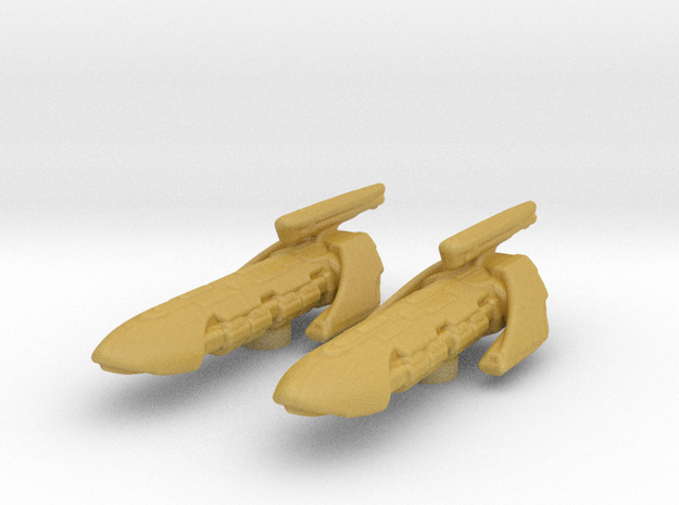 Lotus Flower Class 1/7000 Attack Wing x2 in Tan Fine Detail Plastic