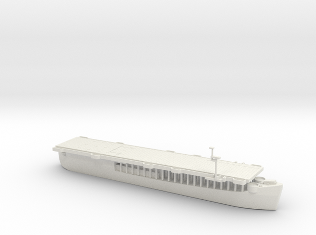 1/700 Scale USS Long Island CVE-1 in White Natural Versatile Plastic