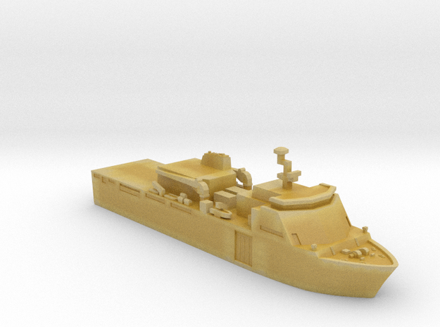 Chilean Amphibious and Military Transport B 1:1200 in Tan Fine Detail Plastic