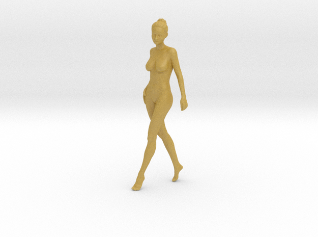 Mini Sexy Woman 039 1/64 in Tan Fine Detail Plastic: 1:64 - S