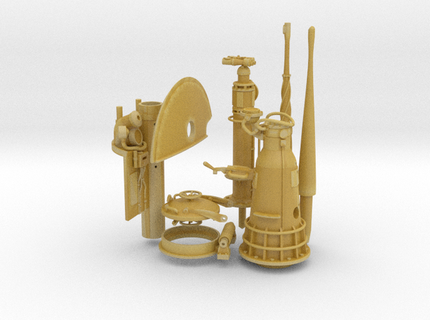 1/48 1/40 Conning tower set. (make sure you pick t in Tan Fine Detail Plastic: 1:48 - O
