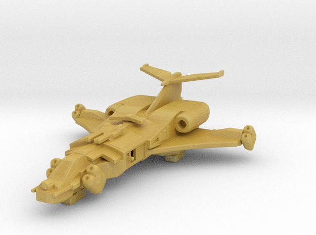 Vindicator dropship/gunship heavy support version  in Tan Fine Detail Plastic