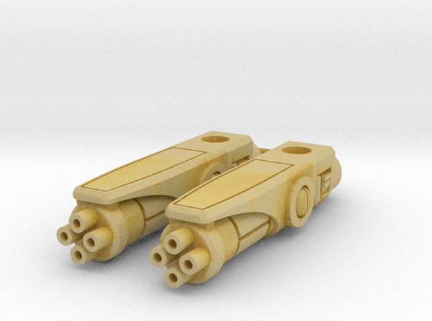 TF-G1a Covered Burster Cannon in Tan Fine Detail Plastic: d00