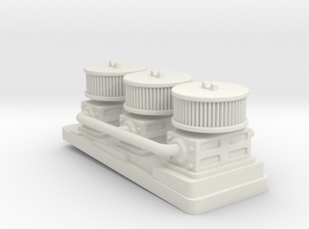 Engine for FMS Smasher  in White Natural Versatile Plastic