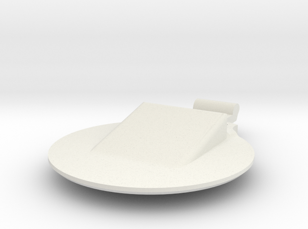 Can lid/cover in White Natural Versatile Plastic