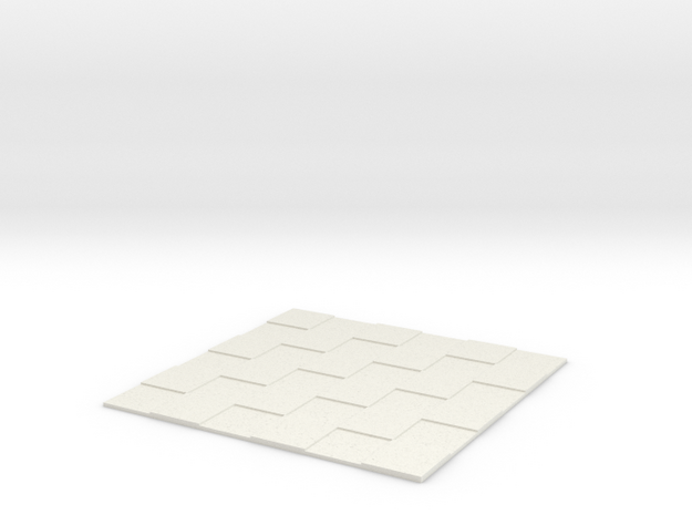 Chess New Board in White Natural Versatile Plastic
