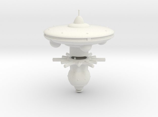 Watchtower Class Space Station 1/4800 in White Natural Versatile Plastic