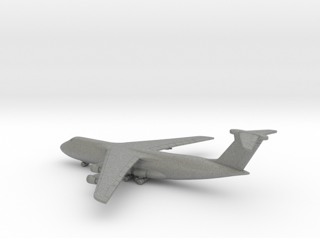 Lockheed C-5A Galaxy in Gray PA12: 1:1000