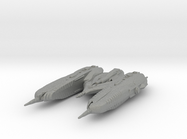 Klingon Jach Class 1/10000 in Gray PA12