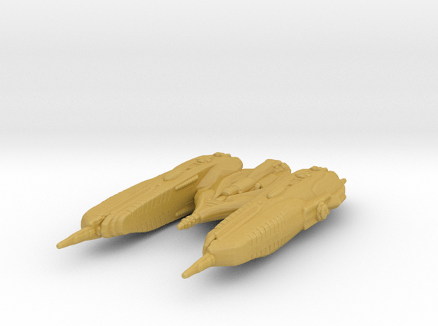 Klingon Jach Class 1/15000 in Tan Fine Detail Plastic