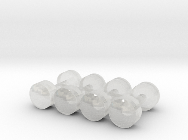 Globe pour SMU in Clear Ultra Fine Detail Plastic