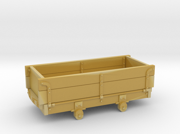 Penrhyn Railway fullersite wagon version 1 009 in Tan Fine Detail Plastic