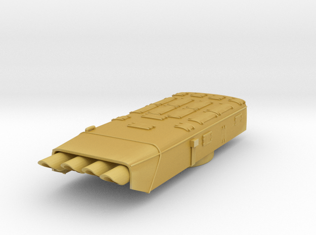 1/200 DKM Torpedo Tubes in Tan Fine Detail Plastic