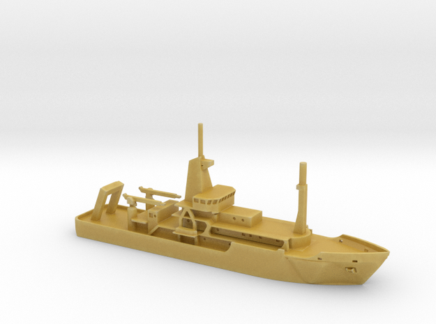 1/1250 Scale USNS Melville T-AGOR-14 in Tan Fine Detail Plastic