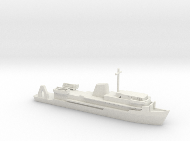 1/700 Scale USNS Silas Bent T-AGS-26 in White Natural Versatile Plastic