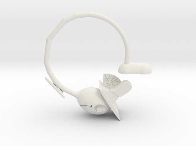 Lowly Worm Bracelet in White Natural Versatile Plastic