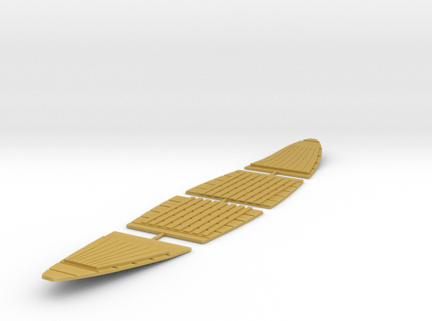 1/87 USLSS 26' Monomoy Pulling Surf Boat Floor SET in Tan Fine Detail Plastic