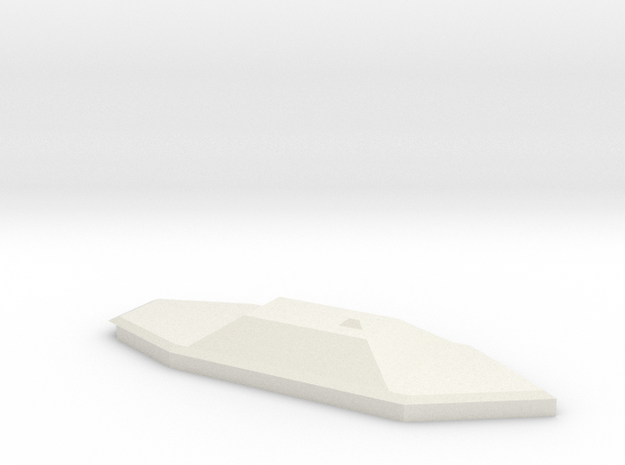 CSS Bonner (1/700) in White Natural Versatile Plastic