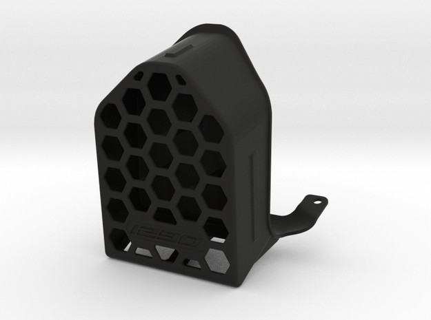 Cover radar sensor mountable KTM 1290 SAR 2021- in Black Natural Versatile Plastic