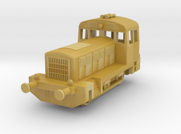 1/200th scale MÁV M-28 diesel locomotive in Tan Fine Detail Plastic