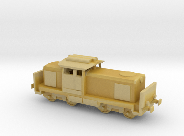 1/200th scale MÁV M-43 diesel locomotive in Tan Fine Detail Plastic