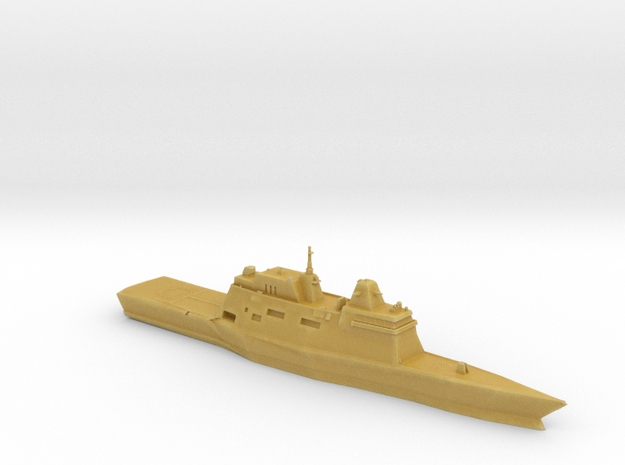 Brazilian Tamandaré class frigate 1:1200 in Tan Fine Detail Plastic