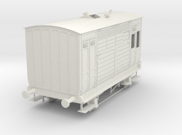 o-32-met-railway-horsebox-4-10 in White Natural Versatile Plastic