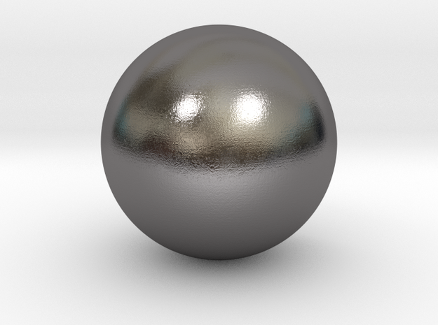 sphere-2 in Processed Stainless Steel 17-4PH (BJT)