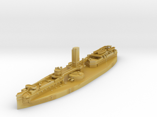 1/1250 Colossus Class Ironclad (1882) in Tan Fine Detail Plastic
