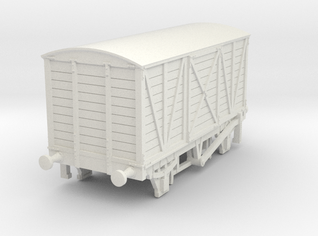 o-100-met-railway-covered-goods-van in White Natural Versatile Plastic