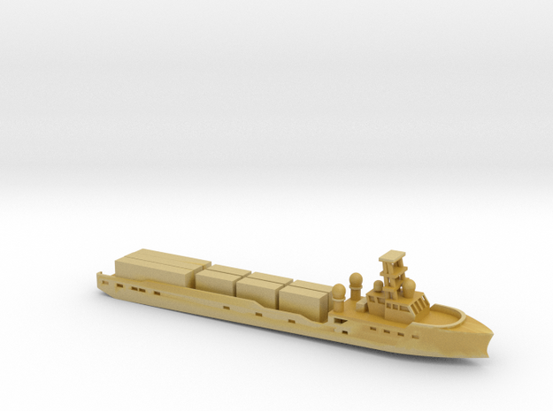 1/1250 Scale USV Ranger Ghost Ship in Tan Fine Detail Plastic