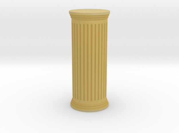 saeulentank_1000_Liter Column tank in Tan Fine Detail Plastic: 1:87 - HO