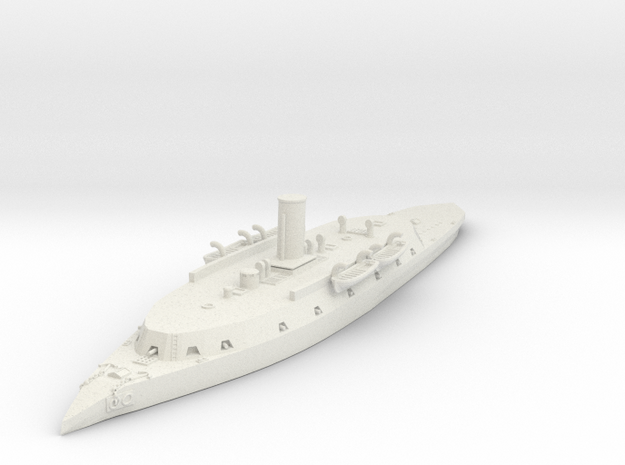 1/600 USS Dunderberg/Rochambeau in White Natural Versatile Plastic