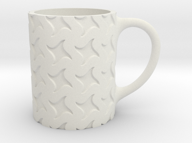 mug 4pstars in White Natural Versatile Plastic