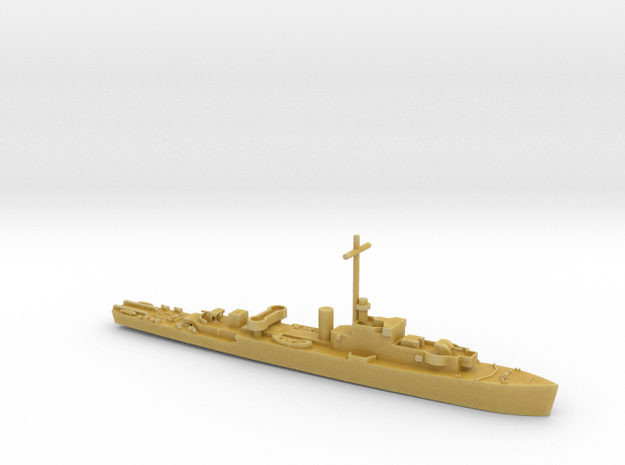 1/1250 HMS River Class Frigate in Tan Fine Detail Plastic