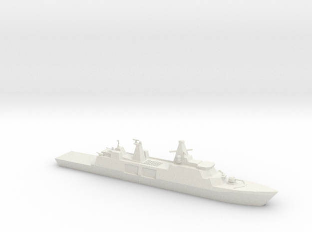 1/1250 Scale HMS Type 31 Frigate in White Natural Versatile Plastic