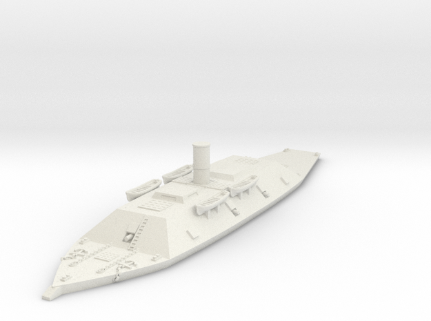 1/600 CSS Charleston in White Natural Versatile Plastic