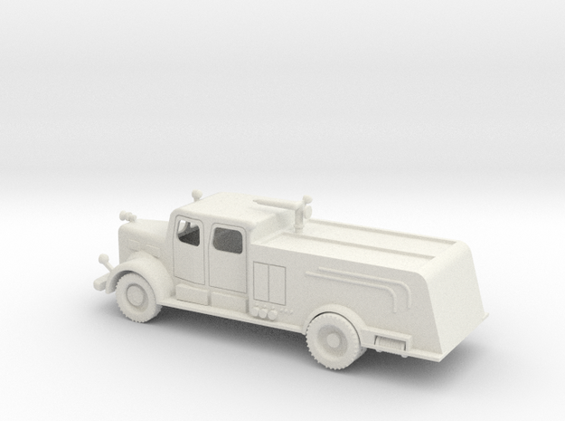 1/72 Scale 1952 Mack Fire Truck in White Natural Versatile Plastic