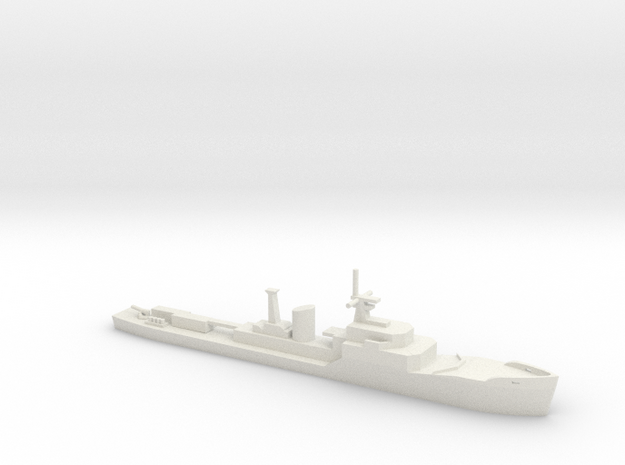 1/600 Scale HMS Type 14 Frigate in White Natural Versatile Plastic