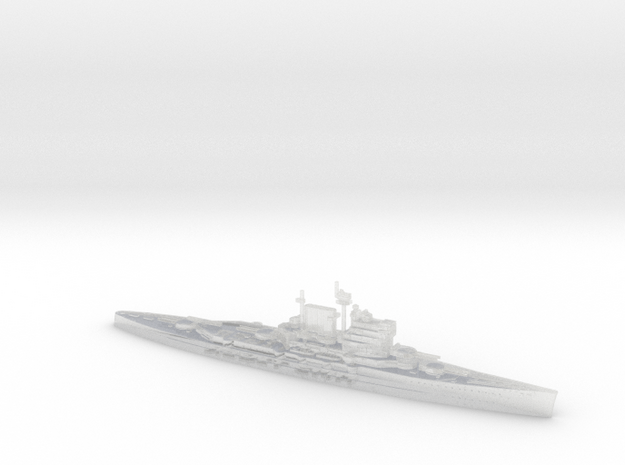 HMS Tiger 1939 (A&A Scale) in Clear Ultra Fine Detail Plastic