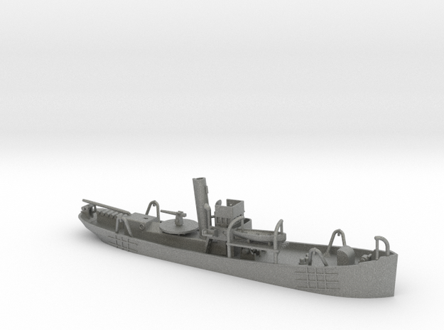 Strath Class Armed Trawler 1:350 scale in Gray PA12