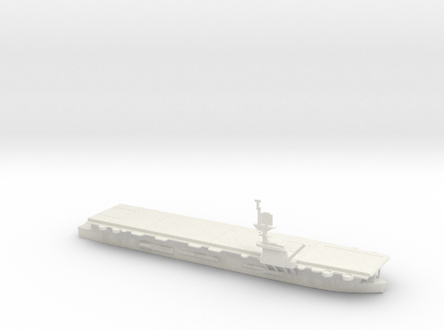 1/600 Scale CVE-90 USS Thetis Bay in White Natural Versatile Plastic