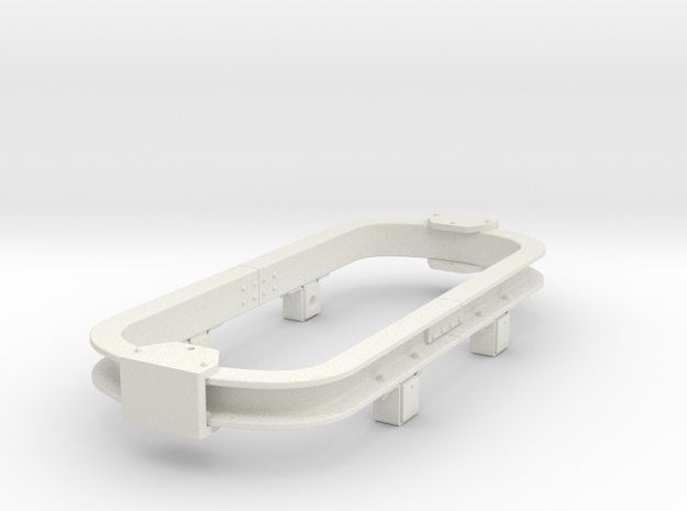 Gn15 Skip chassis in White Natural Versatile Plastic