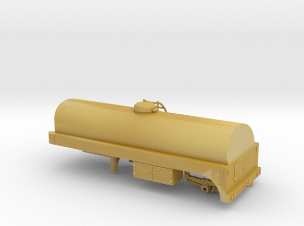 1/87th Fruehauf type 20 foot Milk Tanker in Tan Fine Detail Plastic